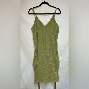 Zara spaghetti strap dress. Yellow and black. Size Small.‎